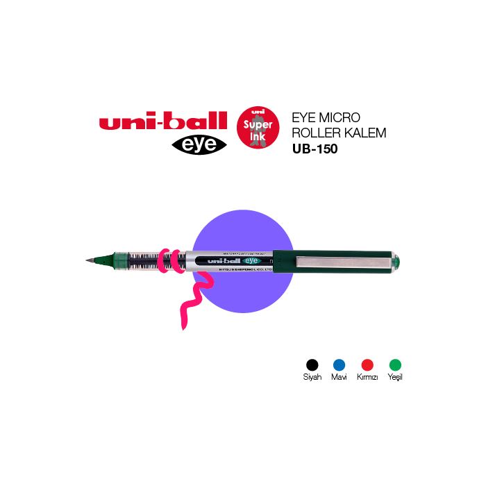 Uni-Ball  Ub-150/3D Eye Mıcro Kalem 36 Lı Set