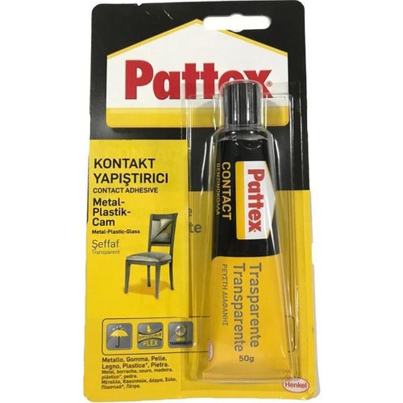 Pattex Metal/Plastik/Cam Yapıştırıcı 50 Ml 1419320