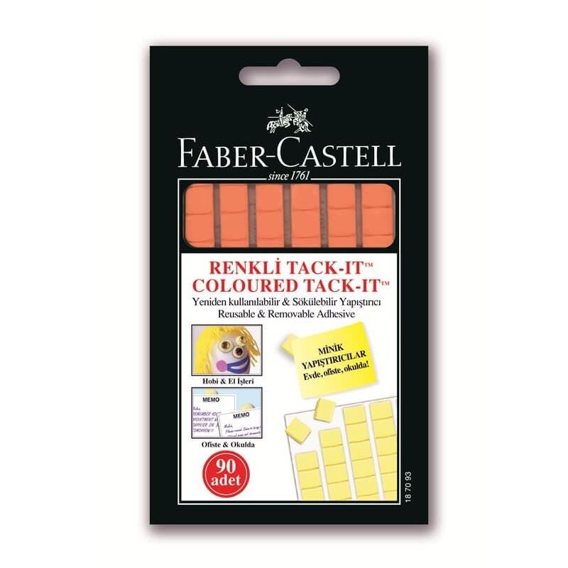 Faber Castell Tack-İt Karışık Renk 50 Gr 187093