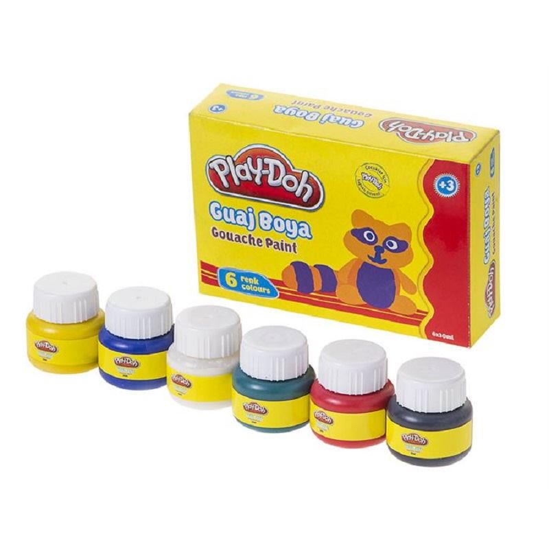 Play-Doh 6 Renk Guaj Boya 30 Ml.Gu001