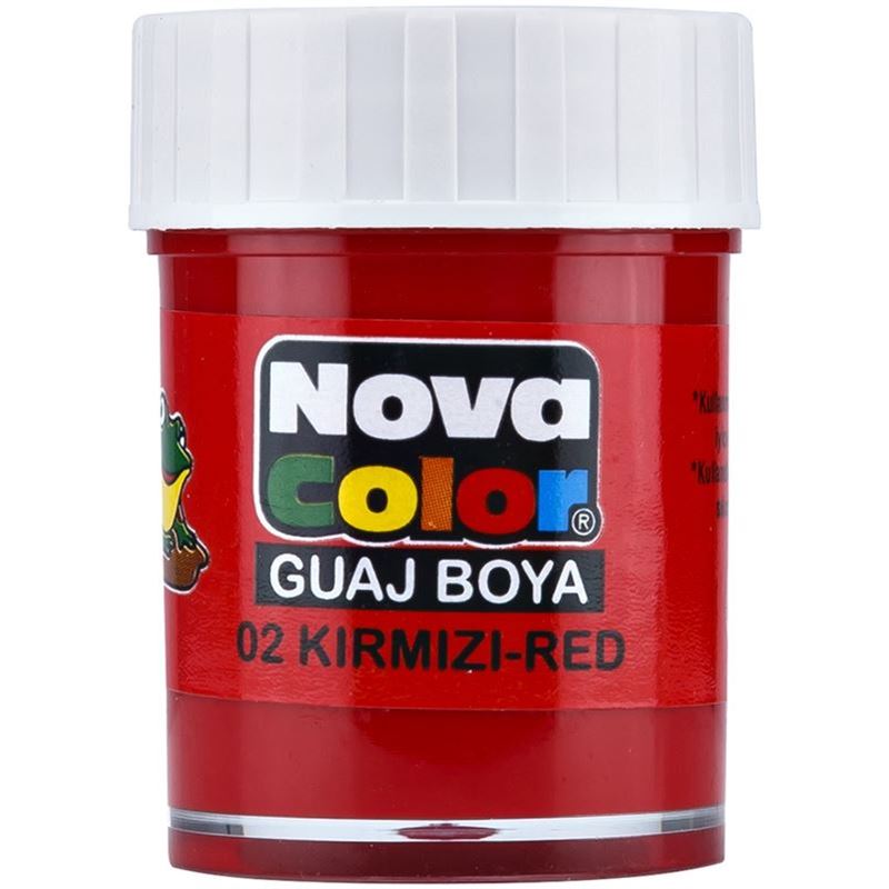 Nova Color Guaj Boya Kırmızı Şişe Nc-104