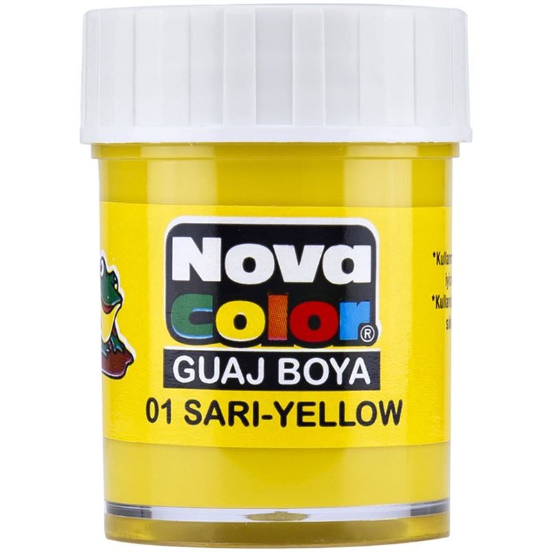 Nova Color Guaj Boya Sarı Şişe Nc-103