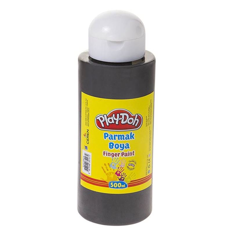 Play-Doh Parmak Boyası Siyah 500 Ml Pr015