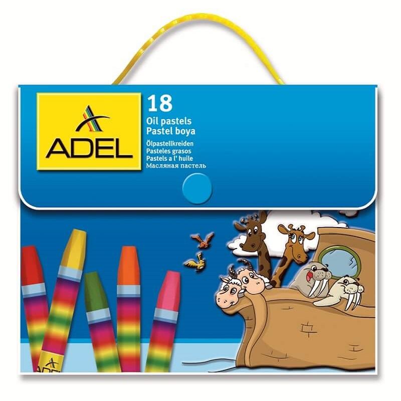 Adel 18 Renk Çantalı Pastel Boya 4281818002