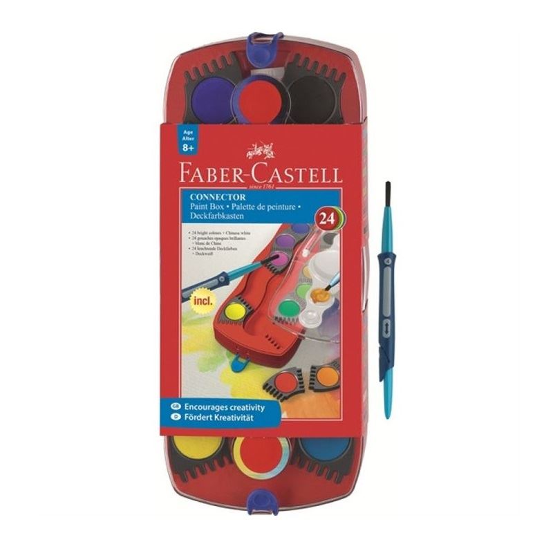 Faber 24 Renk Sulu Boya Değişebilir Tablet 125029