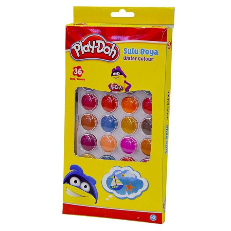 Play-Doh 36 Renk Sulu Boya Su010