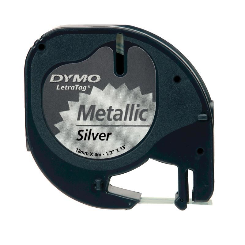 Dymo Metalik Etiket Gri 59429 - S0721730