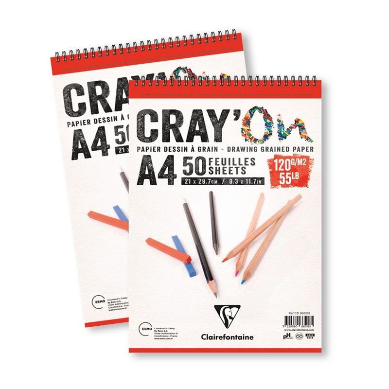 Clairefontaine Crayon Cd966517 A5 120Gr 50 Yp.