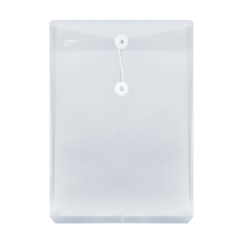 Comıx A1866 İpli Şeffaf Plastik Evrak Zarfı