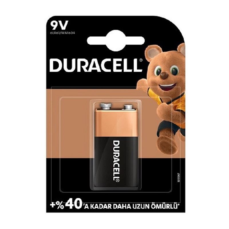 Duracell 9 Volt Pil 9Volt1