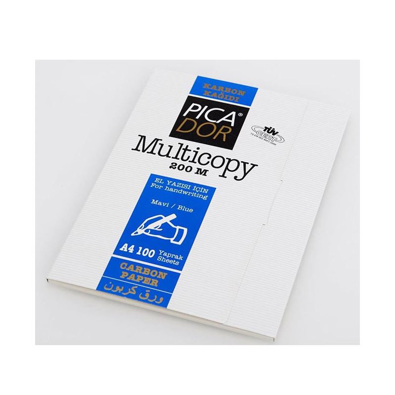 Picador A4 200-M Mavi Karbon Kağıdı Kk 002