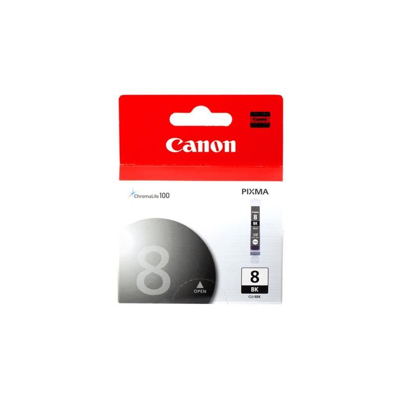 Canon Clı-8Bk Siyah Kartuş Ip4200/5200 Mp500 Orijinal