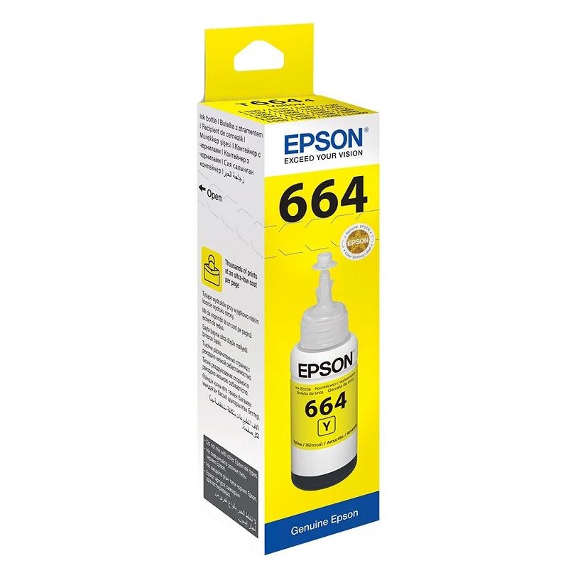 Epson Orj. T06644 Yellow Kartuş 70 Ml L-100-200