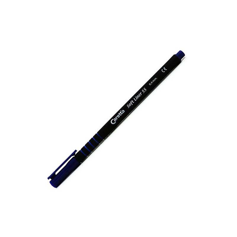 Caretta Softlıner 55-19 Mavi-Siyah Kalem 0.4Mm