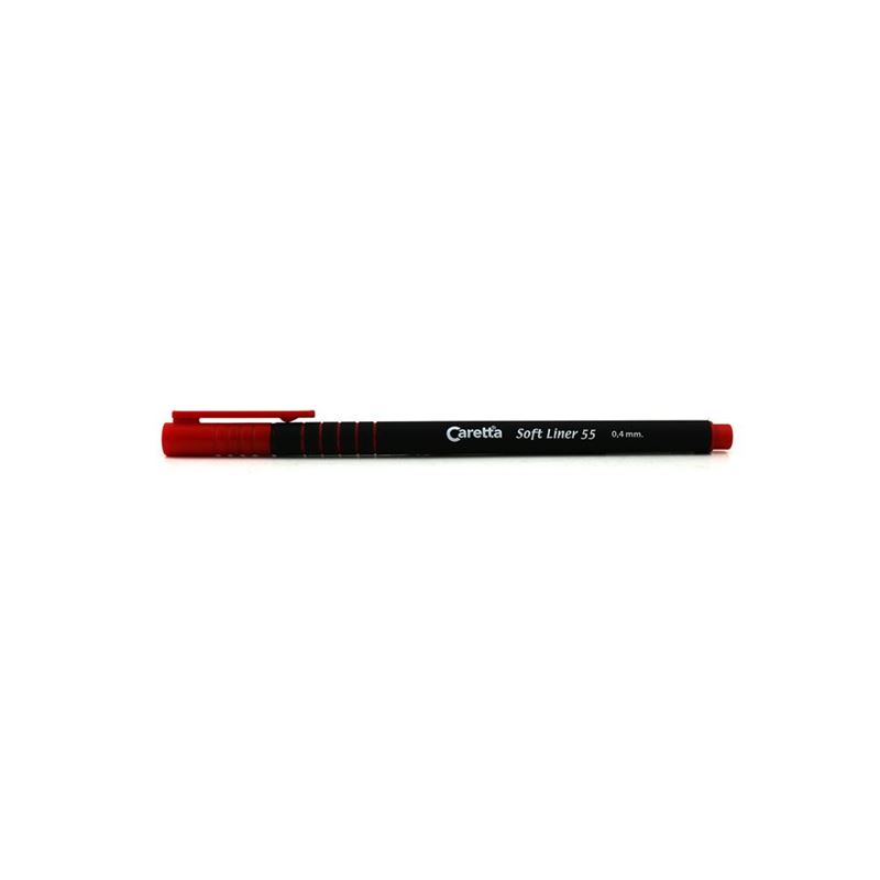 Caretta Softlıner 55-02 Kırmızı Kalem 0.4Mm
