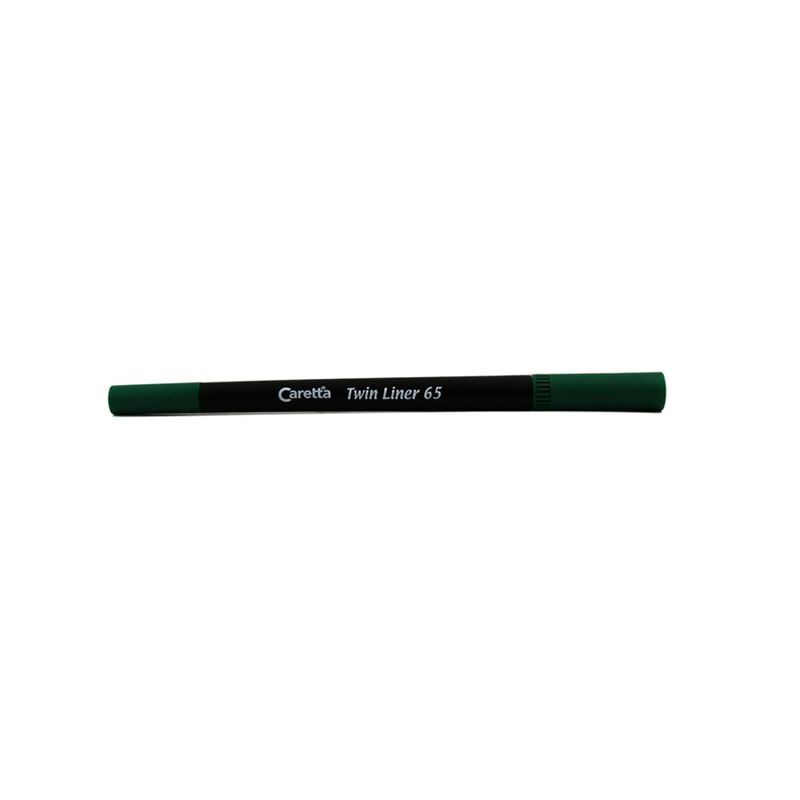 Caretta Twinlıner 65/05 K.Yeşil Çift Uçlu Kalem 