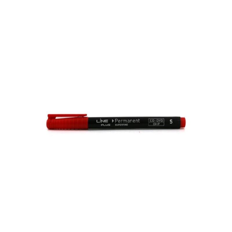 Lıneplus S Kırmızı Permanent Kalem 11682