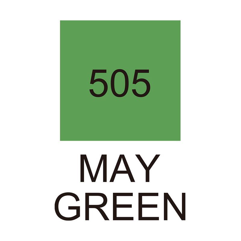 Zig 505 May Green Kurecolor Rütuş Kalemi (Çift Uçlu) Kc-3000