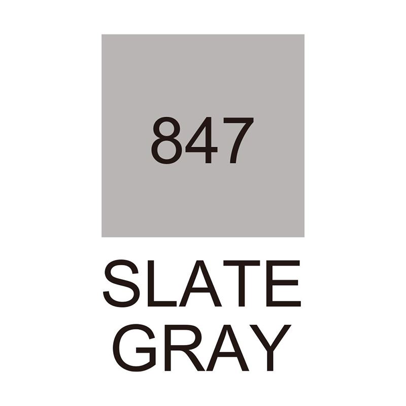 Zig 847 Slate Gray Kurecolor Rütuş Kalemi (Çift Uçlu) Kc-3000