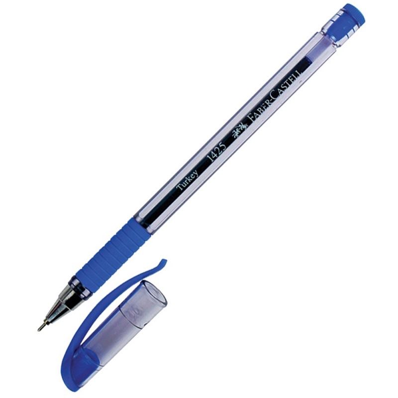 Faber Castell 1425 İğne Uçlu Mavi Tükenmez Kalem