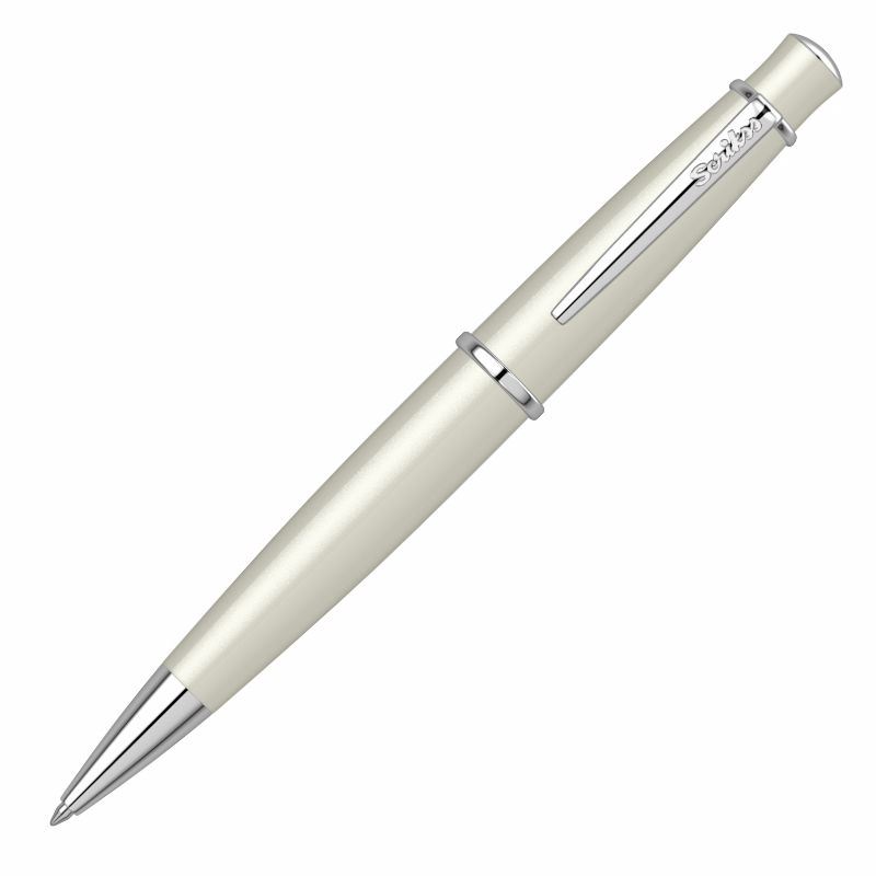 Scrikss İsminize Özel 62 İnci Beyazı Tükenmez Kalem