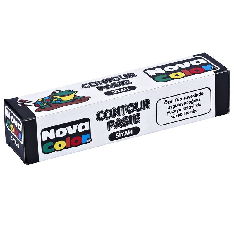 Nova Color Contour Paste Siyah Nc-184