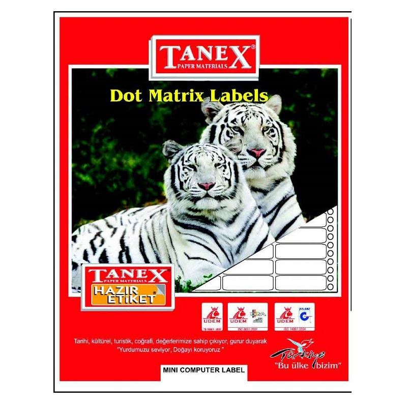 Tanex 17X25 Bilgisayar Etiketi Tn001610
