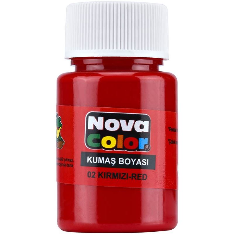 Nova Color Kumaş Boyası Kırmızı Nc-160