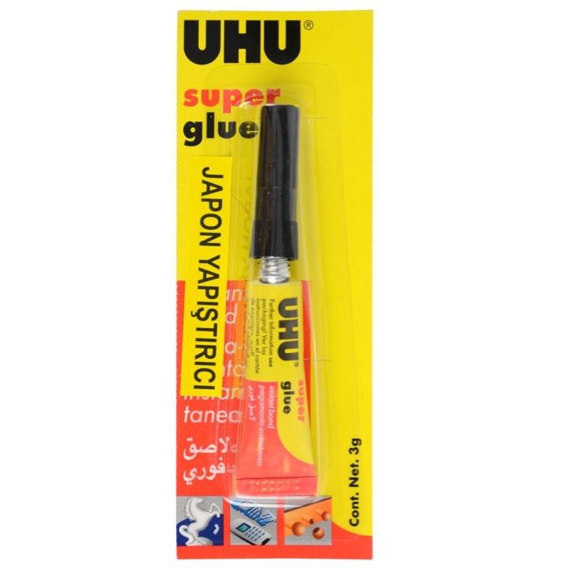 Uhu Super Glue-Japon Yapıştırıcı 3 Gr 42400