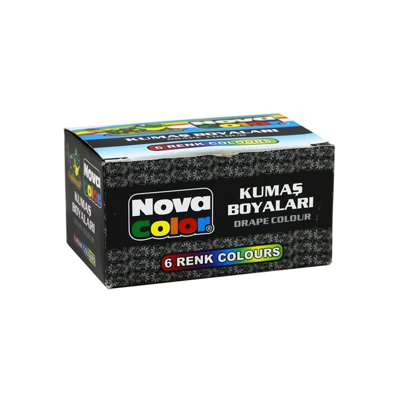 Nova Color Kumaş Boyası 6 Lı Takım Nc-188