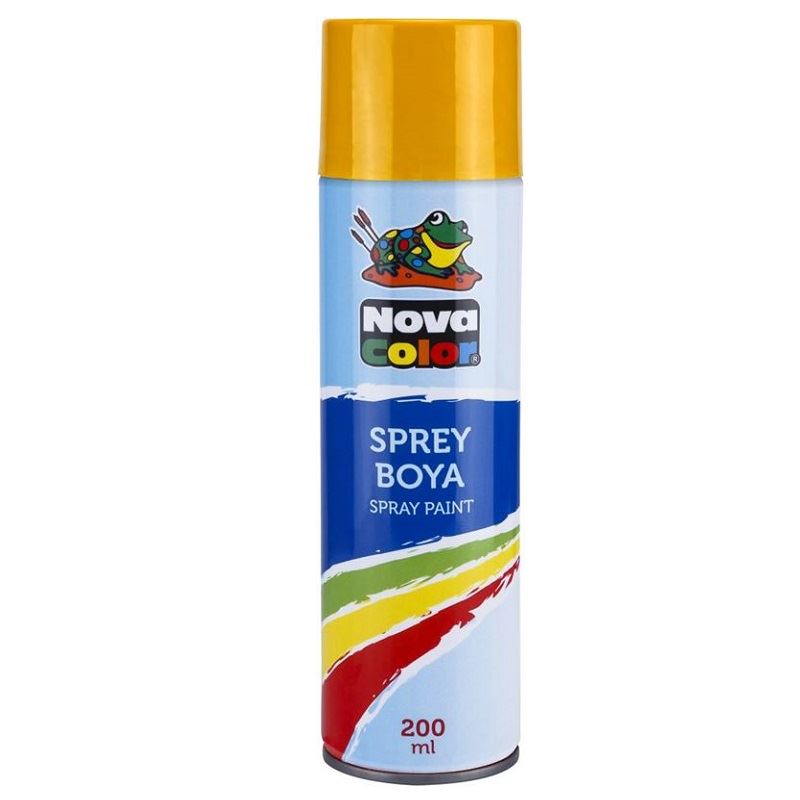 Nova Color Sprey Boya Sarı Nc-800