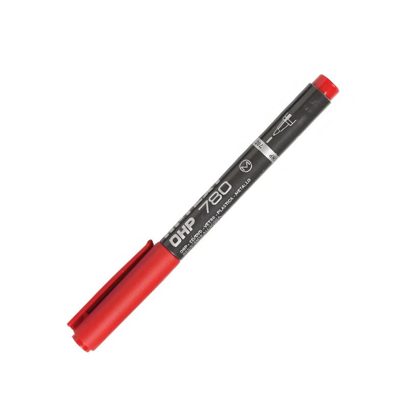 Hı-Text S Kırmızı Asetat Kalemi 780Sk