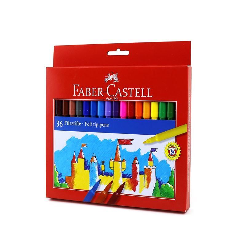 Faber 36 Renk Unicolor Keçeli Kalem 54236