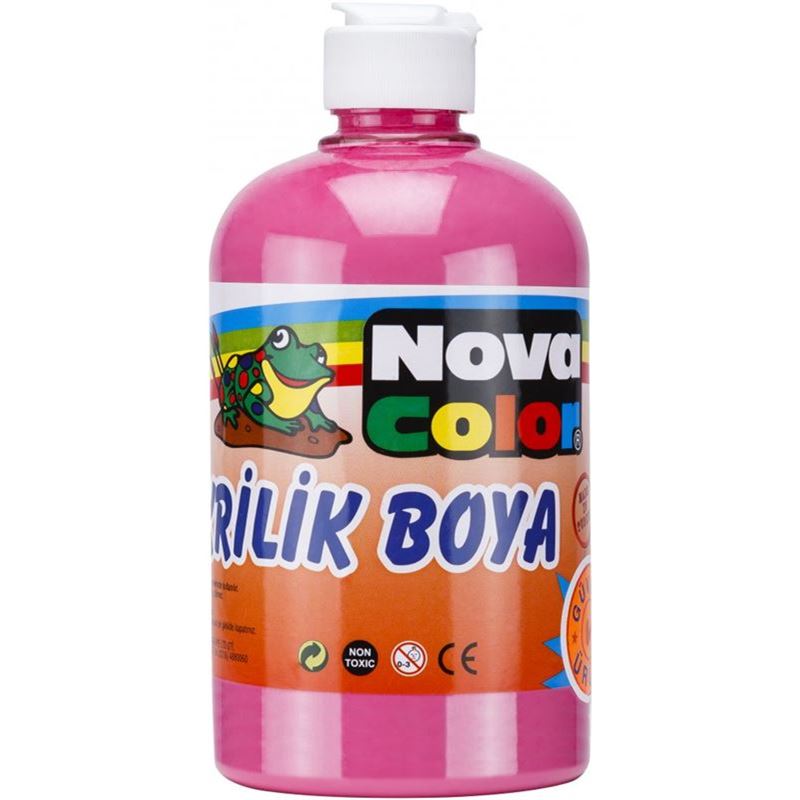 Nova Color Akrilik Boya 500 Ml Pembe Nc-390
