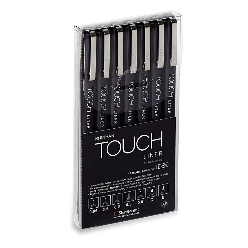 Shınhan Touch Lıner 7 Renk Kalem 0.1 Mm 4100007