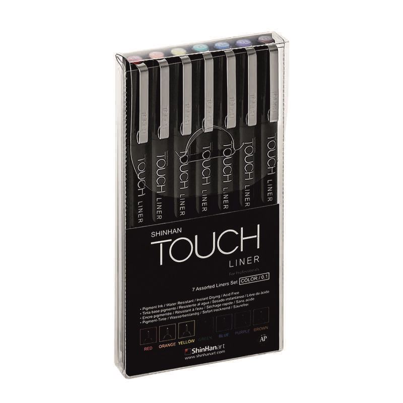 Shınhan Touch Lıner 7 Renk Kalem 0.1 Mm 4305007