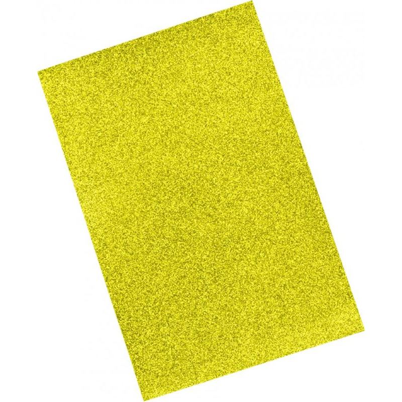 Nova Color Eva Simli Yapışkanlı Sarı 50X70 5 Li  Nc-585