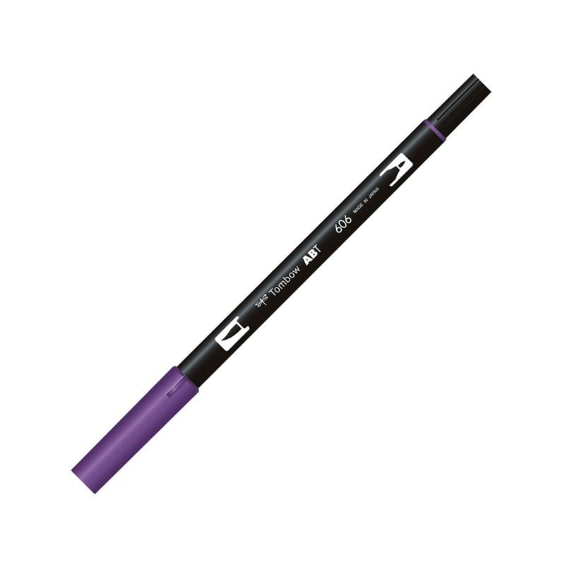Tombow Dual Brush Pen Vıolet T-606