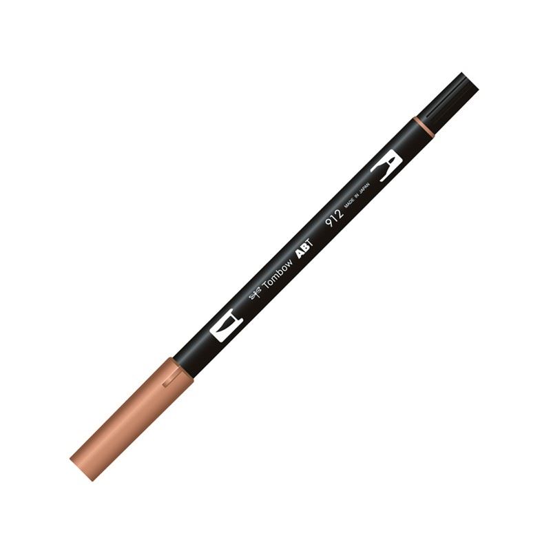 Tombow Dual Brush Pen Pale Cherry T-912