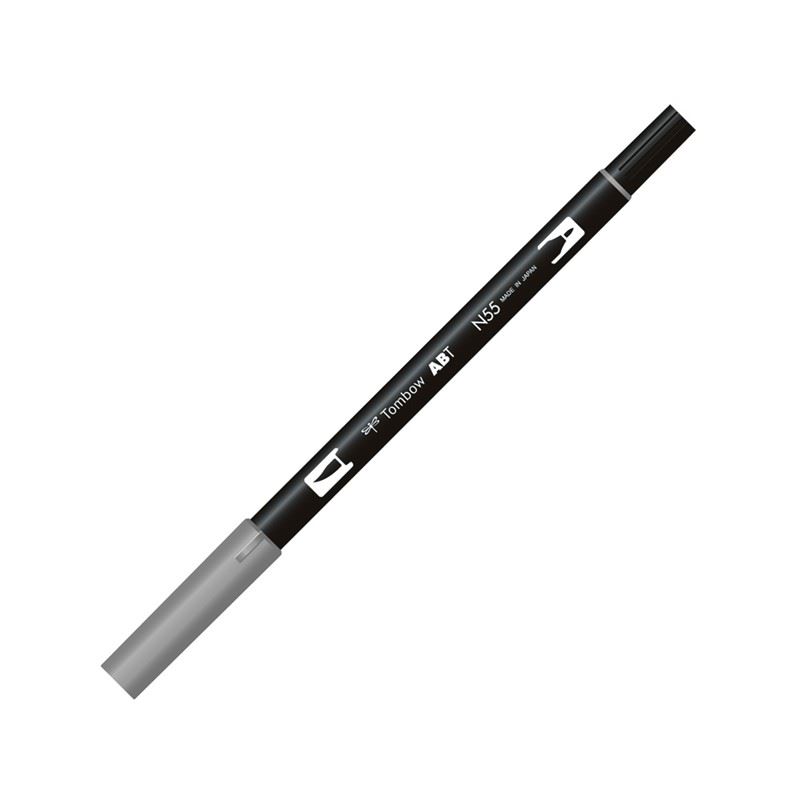 Tombow Dual Brush Pen Cool Gray 7 T-N55