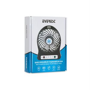 Everest Efn-501 Şarj Edilebilir Masüstü Fan