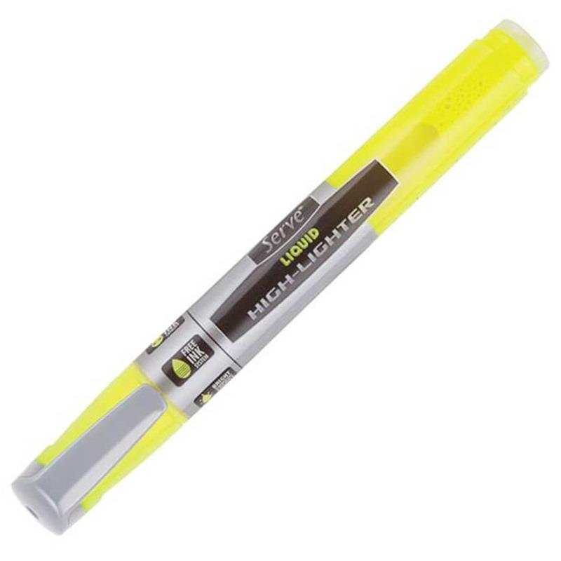 Serve Likit Sarı Fosforlu Kalem