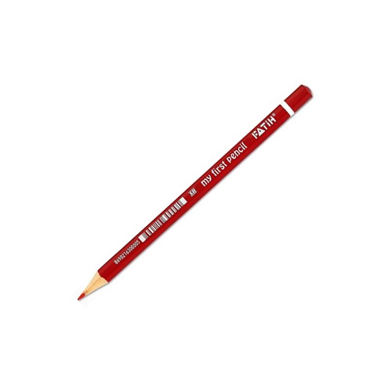 Fatih Jumbo Üçgen İlk Kalemim Kırmızı Kalem (Adet)