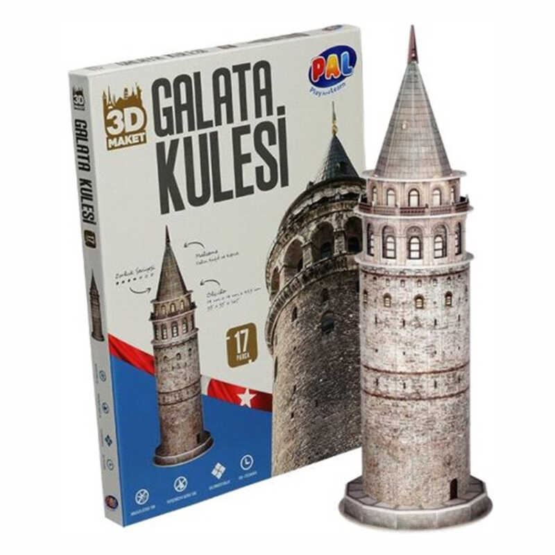 Galata Kulesi 3D Maket 17 Parça