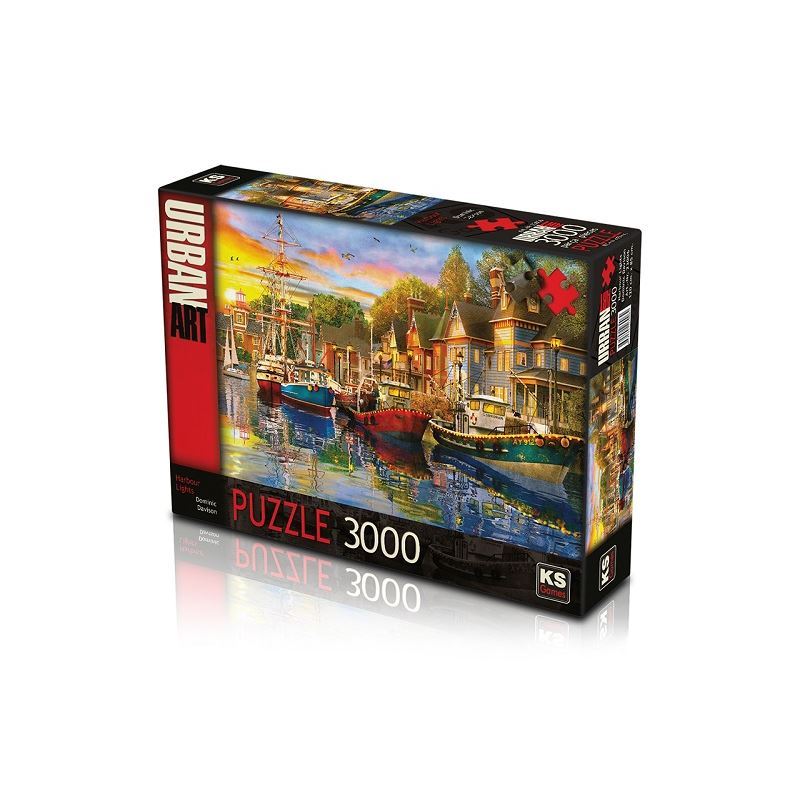 Ks Puzzle 23006 Harbour Lights 3000 Parça