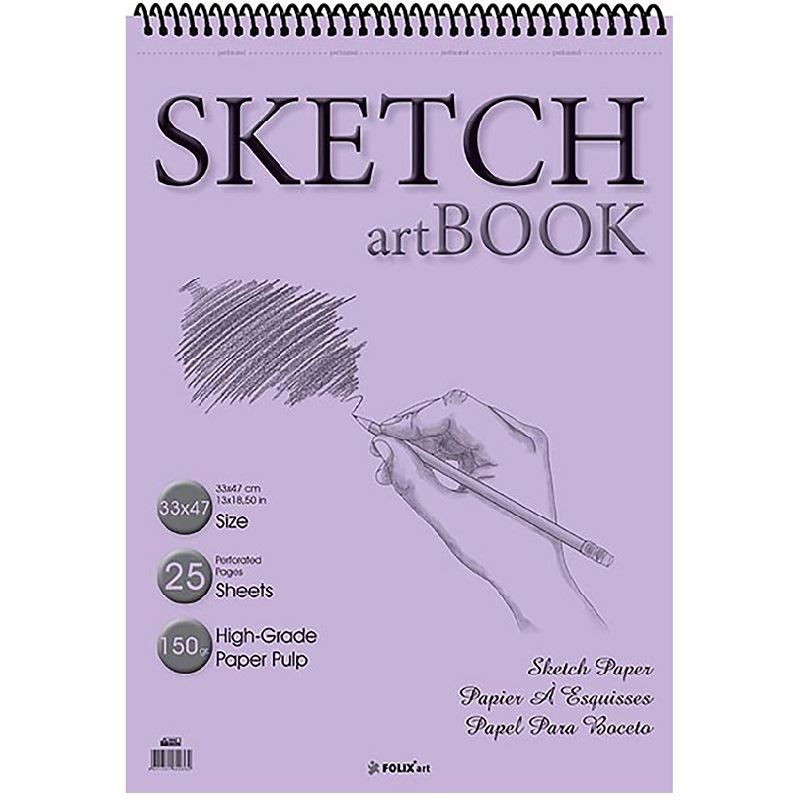 Folıx Art Sketchbook 35X50 25 Yp Spr Eskiz Defteri Flx-820360