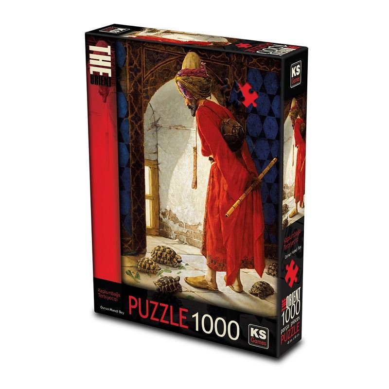 Ks Puzzle 11087 Kaplumbağa Terbiyecisi  1000 Parça