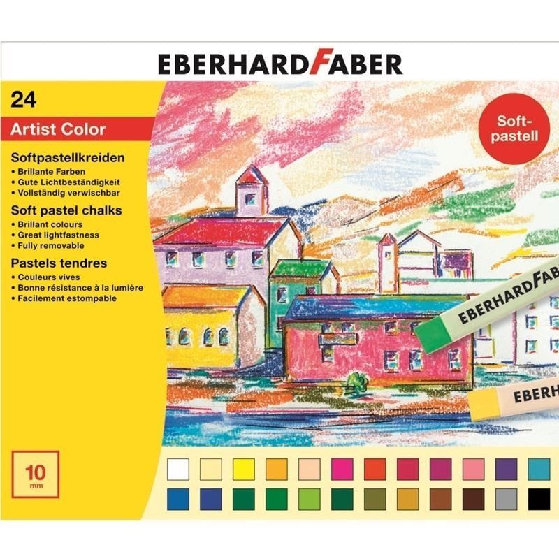 Eberhardfaber 24 Renk Soft Pastel Boya Ef-522524