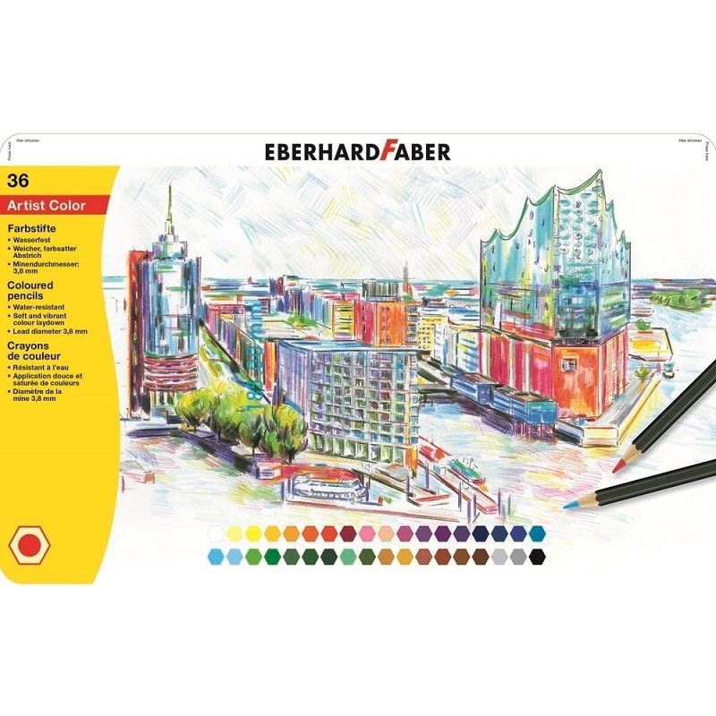 Eberhardfaber 36 Renk Kuru Boya Ef-516136