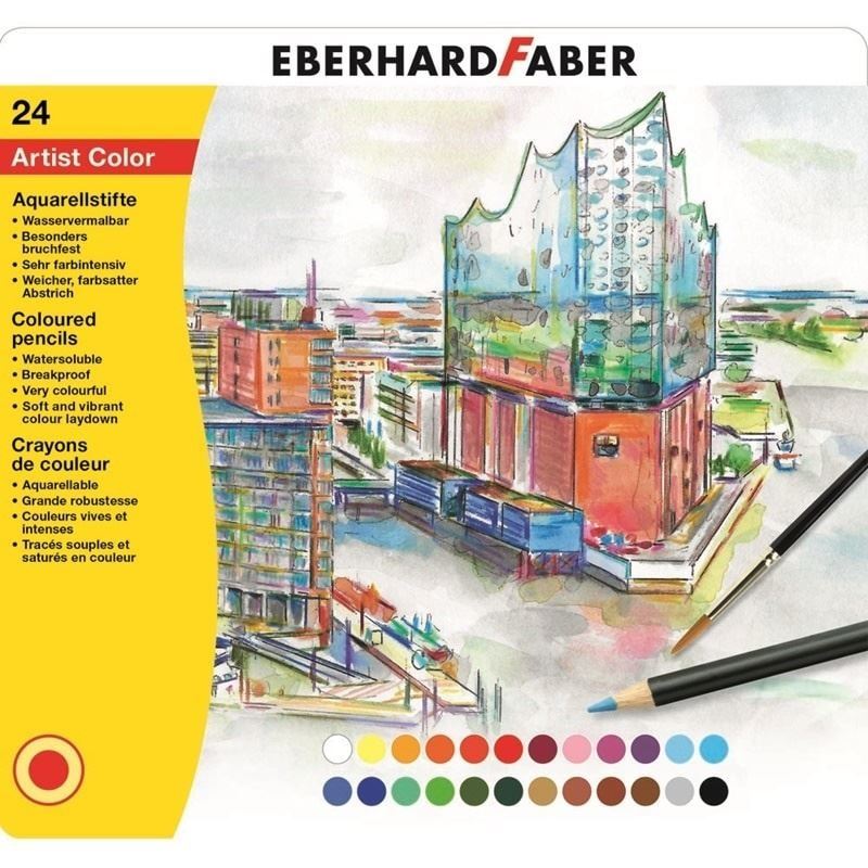 Eberhardfaber 24 Renk Sulu Boya Ef-516025